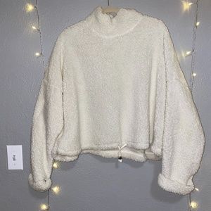 Cotton On Fleece Mock Neck Hoodie